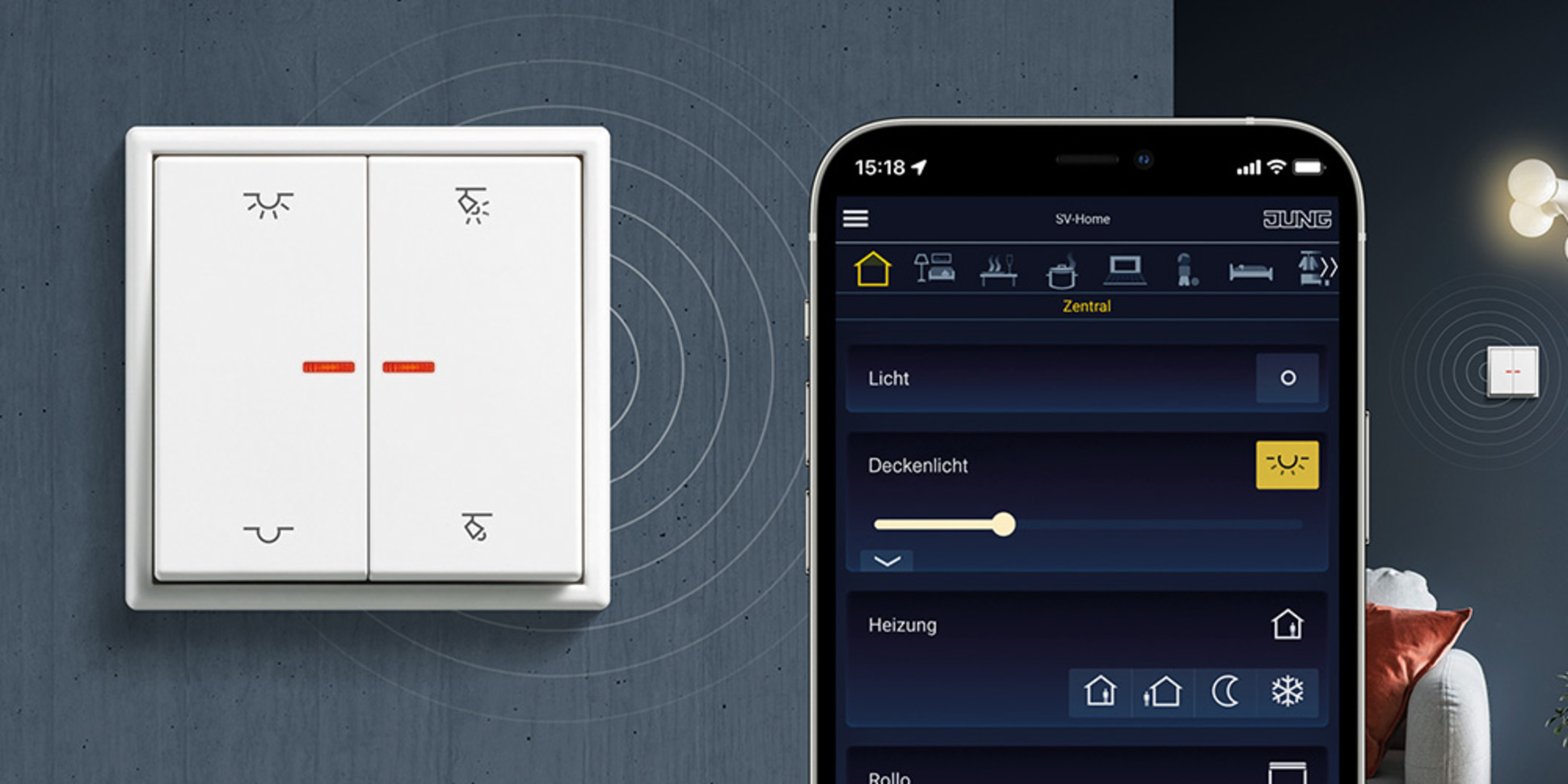 KNX RF Taster bei Hans Sporer GmbH in Rosenheim